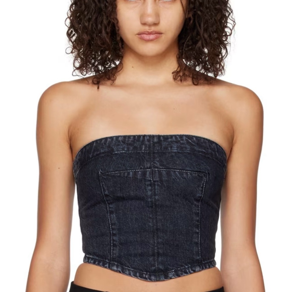 Vintage Denim Bustier from Stella McCartney